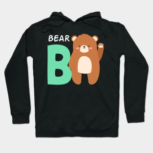 Bear Alphabet Funny Hoodie